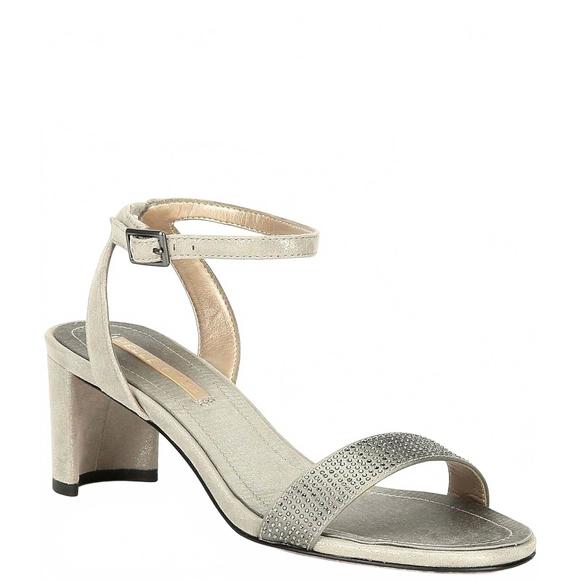 NEW PELLE MODA women moira sandal in pewter - Picture 1 of 1